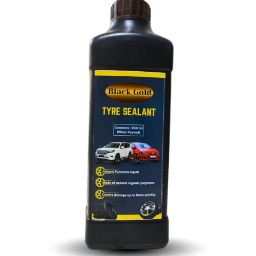 Polycheme Black Gold Tyre Sealant for All Wheelers | 900 ml