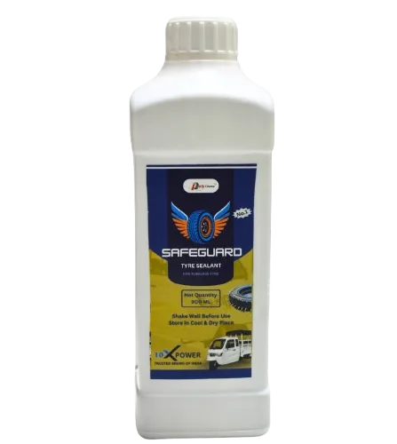Polycheme Safeguard Tyre Sealant forThree Wheeler| 900 ml