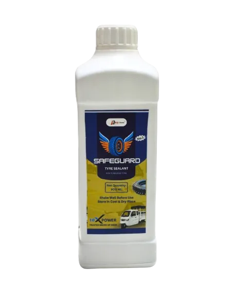 Polycheme Safeguard Tyre Sealant forThree Wheeler| 900 ml