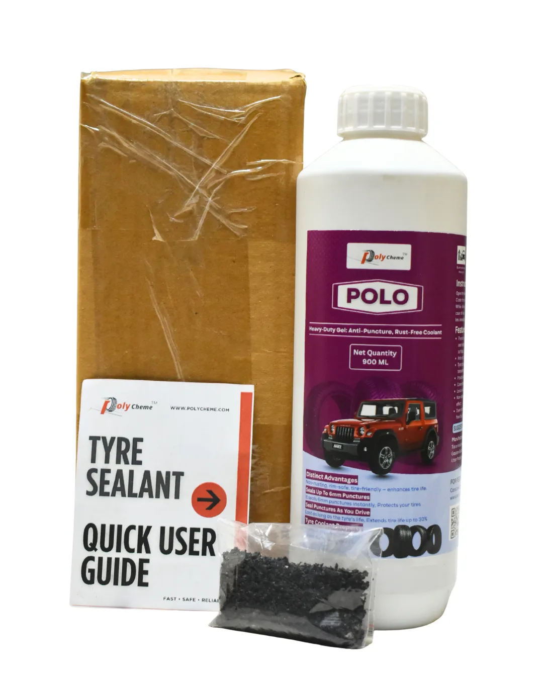 Polycheme POLO Tyre Sealant for SUVs Car | 900 ml - Image 4