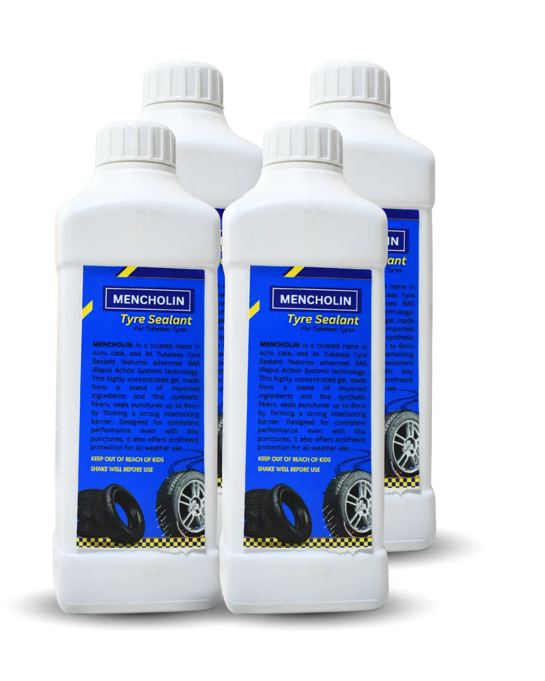 Polycheme Mencholin Tyre Sealant for All Wheeler| 900 ml - Image 3