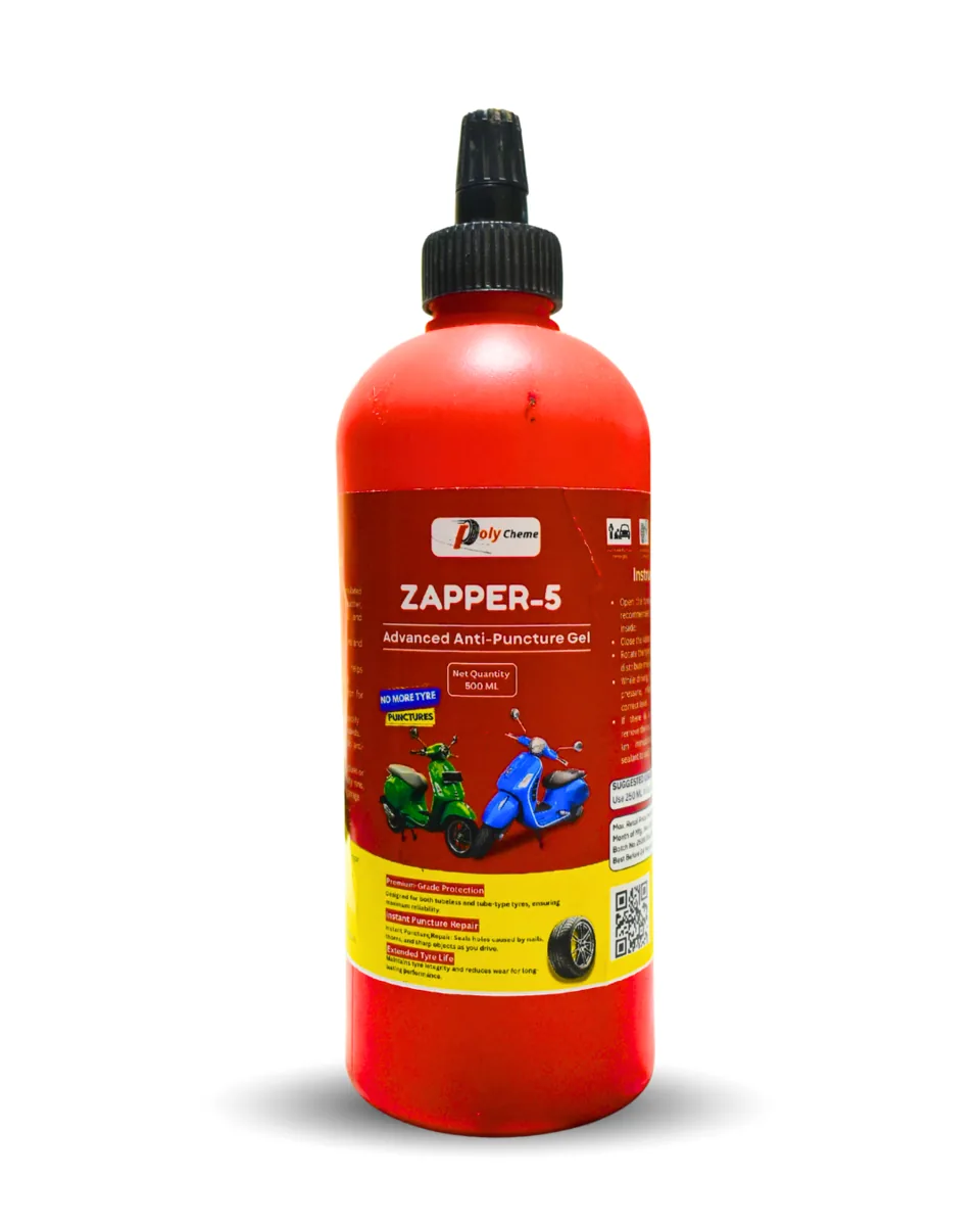 Polycheme Zapper-5 Tyre Sealant for Scooters | 500 ml