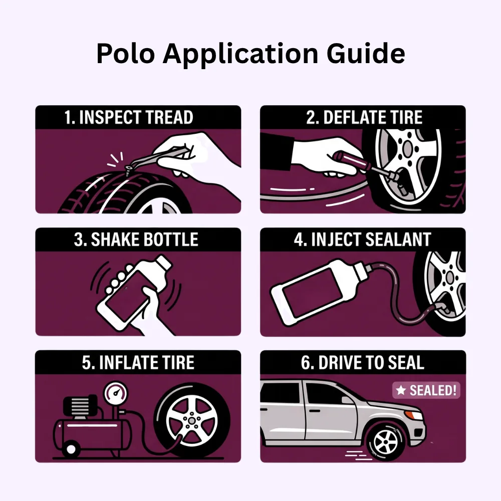 Polycheme POLO Tyre Sealant for Two Wheelers | 500 ml – image 4